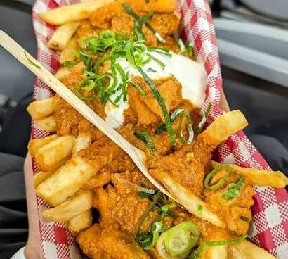 Best butter chicken poutine in Toronto, ON